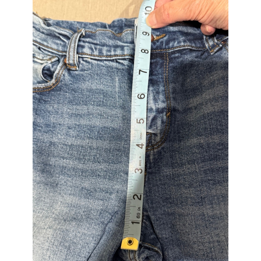 Women's Kensie Jeans Blue Ankle & Cropped skinny stretch raw hem Jeans Size 4 - Picture 11 of 12